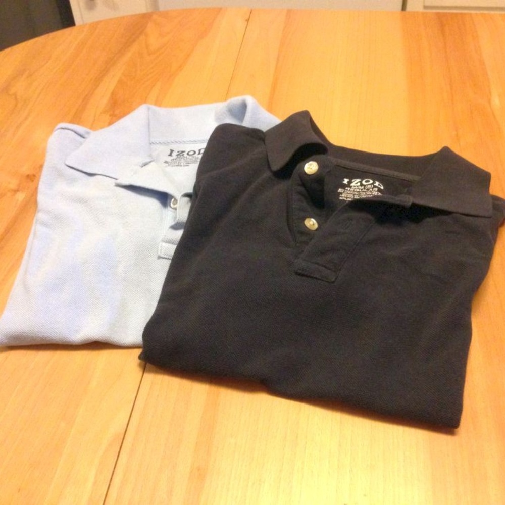 Izod shirts bundle, boys size M/M 8 Regular